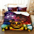 thumbnail image 1 of Five Nights at Freddy's Duvet Cover Set 3pcs Soft Light-Weight Bedding Set for All Season Bedroom Quitl Cover with Zipper Closure, 1 of 6