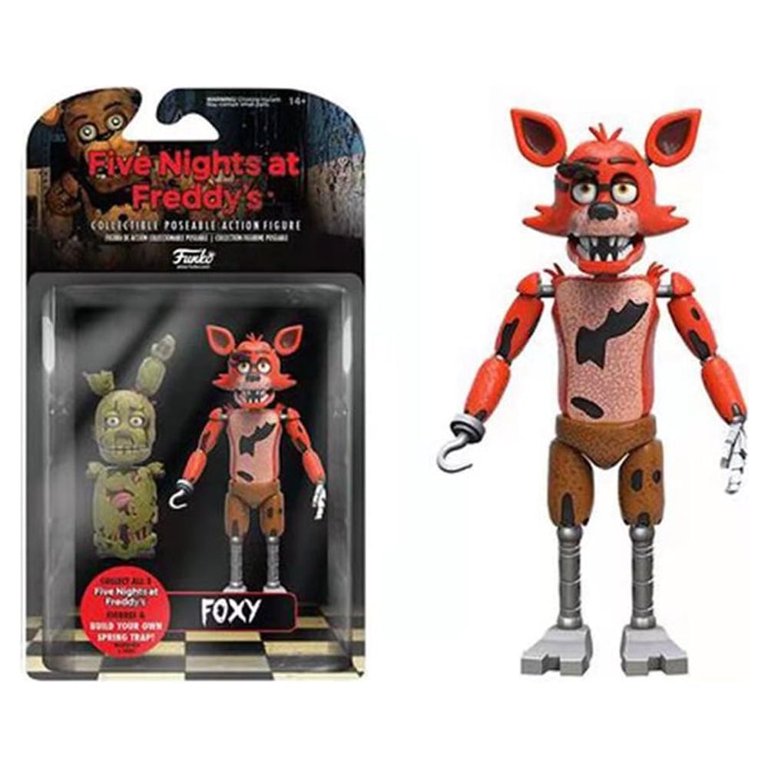 JABDE Five Nights at Freddy's Foxy Action Figure, Articulated