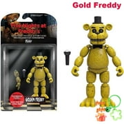 Five Nights at Freddy's FNAF Articulated Action Figure birthday Xmas Gift Gold Freddy