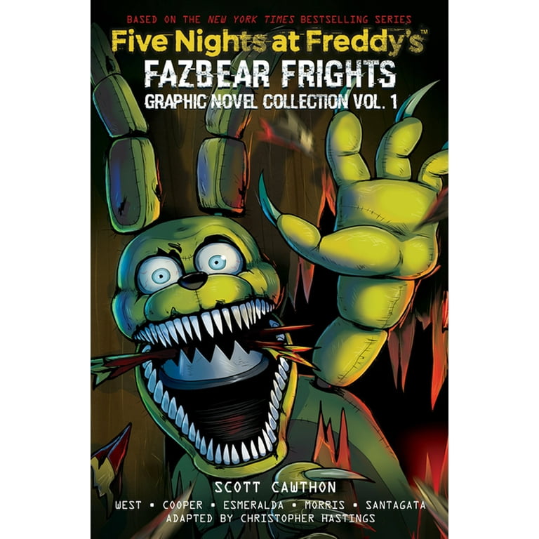  Five Nights at Freddy's: Fazbear Frights Graphic Novel  Collection Vol. 1 (Five Nights at Freddy's Graphic Novel #4) (Five Nights  at Freddy's Graphic Novels): 9781338792676: Hastings, Christopher, Cawthon,  Scott, Cooper, Elley