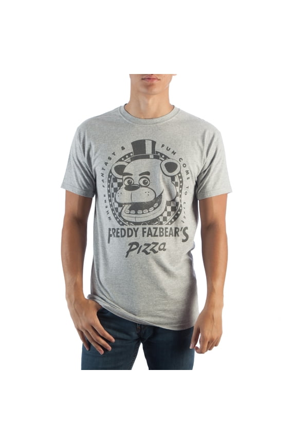 Fazbear Pizza Heather T-Shirt-M