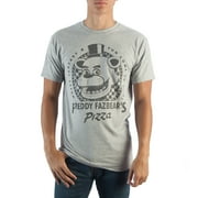 Five Nights at Freddys Fazbear Pizza Heather T-Shirt-S