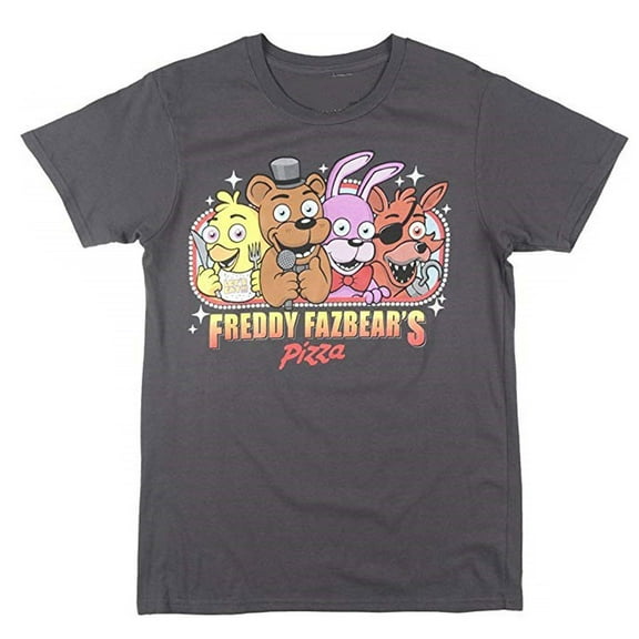 Five Nights at Freddy's Fazbear's Pizza Men's T-Shirt (2XL)
