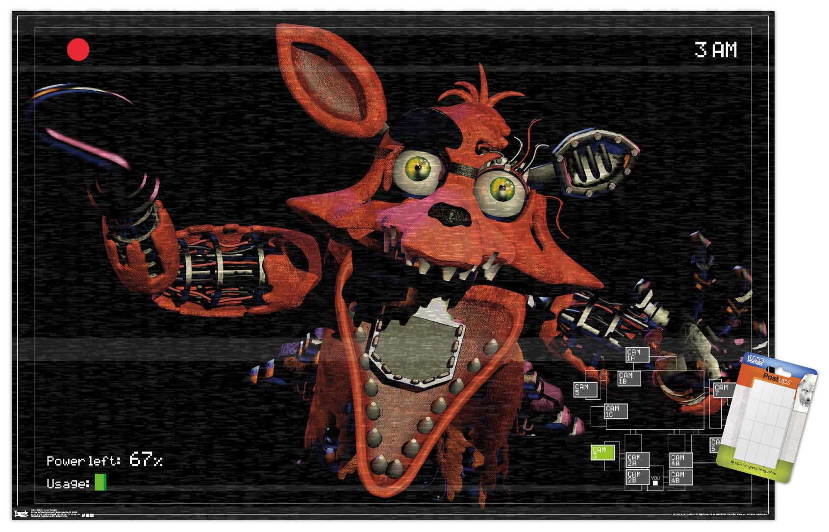 Withered foxy five nights at freddys 2 | Art Print