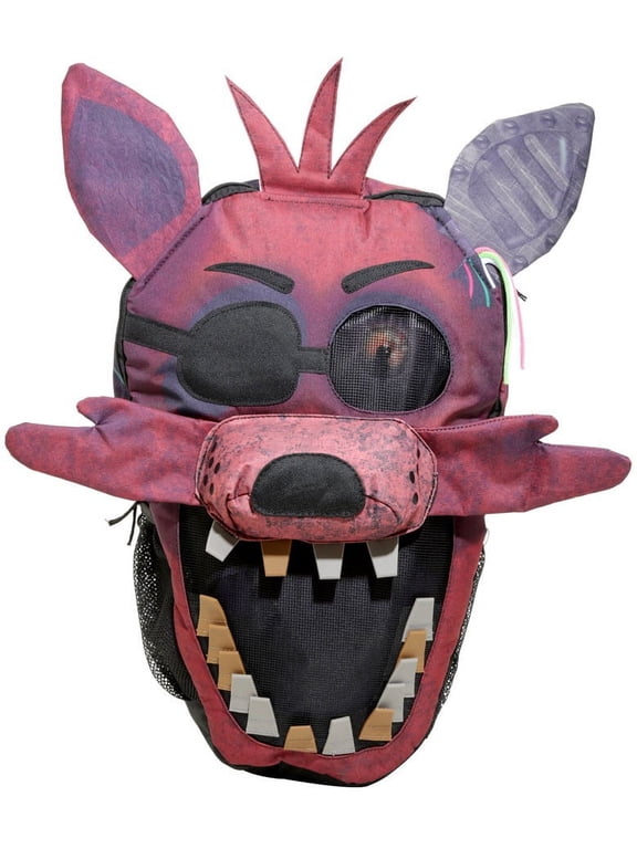 Unisex Freddy's Foxy Face Backpack, Purple