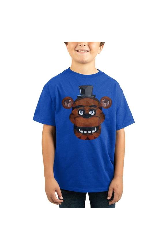 Freddy Fazbear Geometric Youth Boys T-shirt-Medium