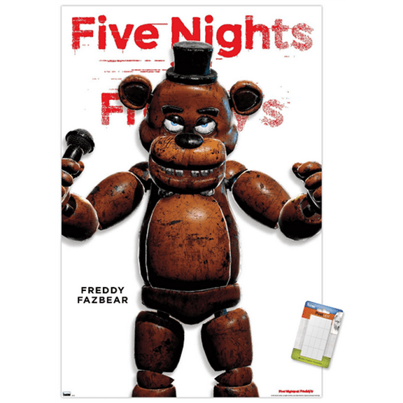 Five Nights at Freddy's - Freddy Feature Series Wall Poster, 22.375" x 34"