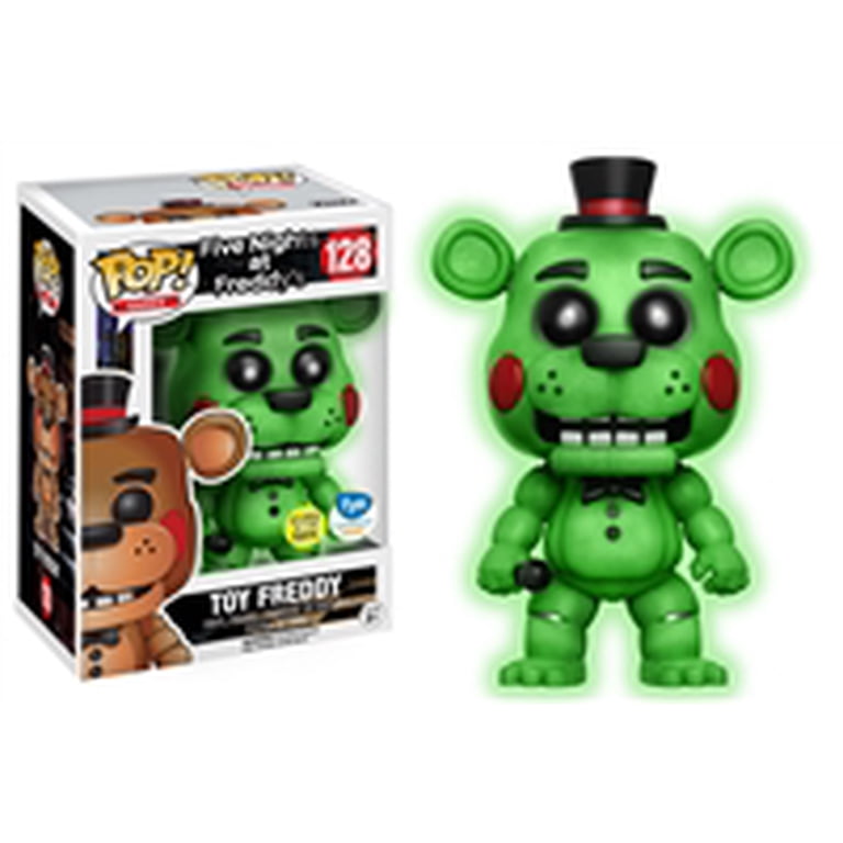 Green Glowing Toy Freddy Five Nights at Freddy's Funko POP #128
