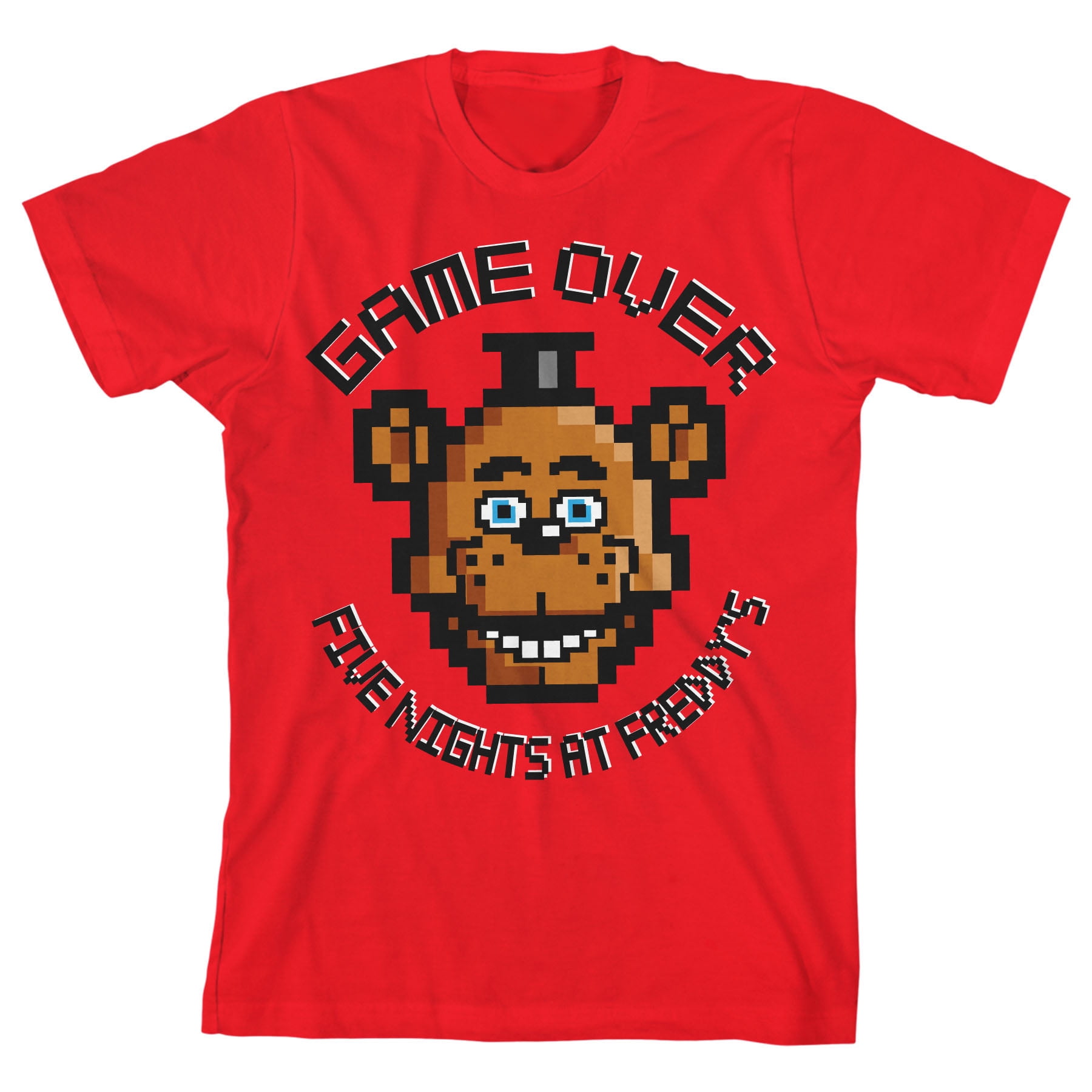 FNAF Five Nights at Freddy's Birthday Custom Name Black Kids High