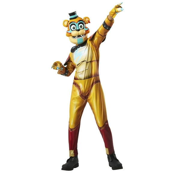 Five Nights at Freddy's: Glamrock Freddy Costume for Boys by Rubies, XL