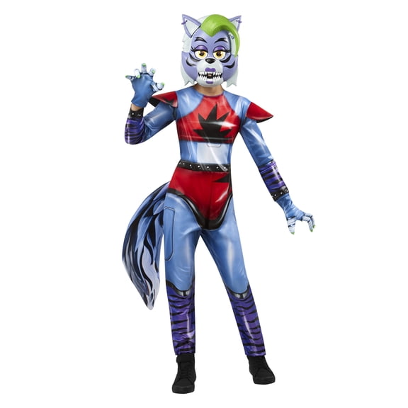 Five Nights at Freddy's: Glamrock Roxanne Costume for Girls by Rubies, Large