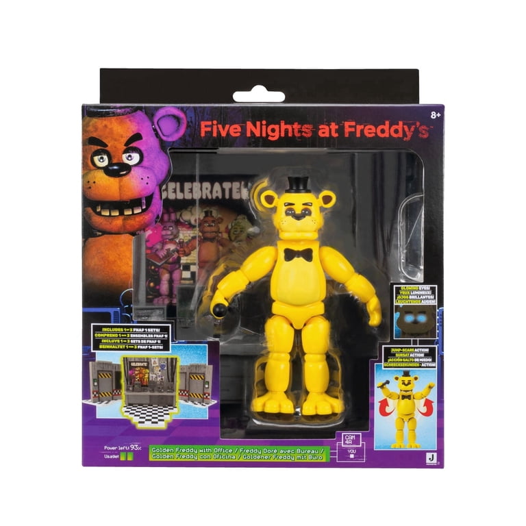 Five Nights at Freddys Golden Freddy Office Set - 5-Inch