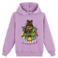 thumbnail image 1 of Five Nights at Freddy's Graphic Hoodies,Cotton Long Sleeve Pullover Sweatshirts with Hood for Boys Girls, 1 of 2