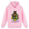 thumbnail image 1 of Five Nights at Freddy's Graphic Hoodies,Cotton Long Sleeve Pullover Sweatshirts with Hood for Boys Girls, 1 of 2