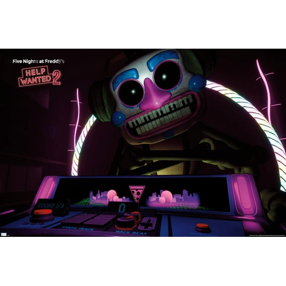 Five Nights at Freddy's: Help Wanted 2 - DJ Music Man Wall Poster, 22.375" x 34"