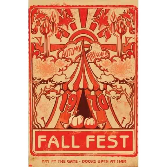 Five Nights at Freddy's: Help Wanted 2 - Fall Fest Wall Poster, 22.375" x 34"