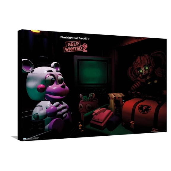 Five Nights at Freddy's: Help Wanted 2 - First Aid Canvas Wall Poster, 22.375" x 34"