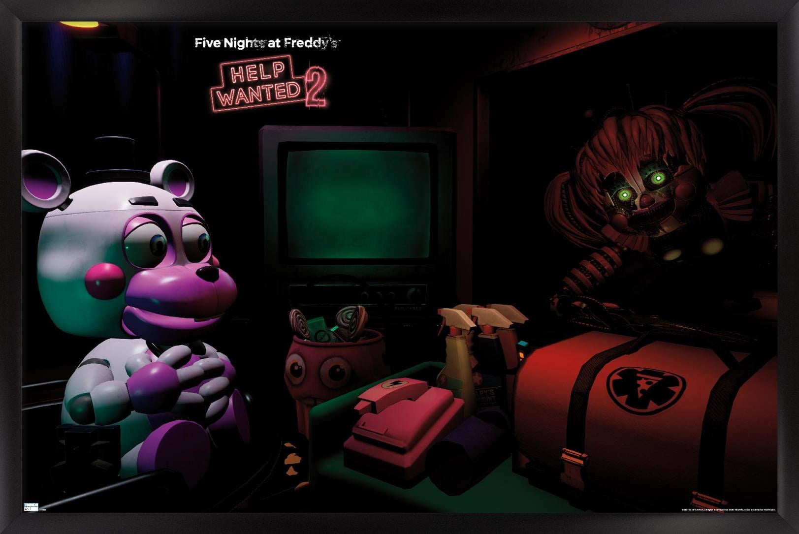 Five Nights at Freddy's: Help Wanted 2 - First Aid Wall Poster, 22.375" x 34" Framed