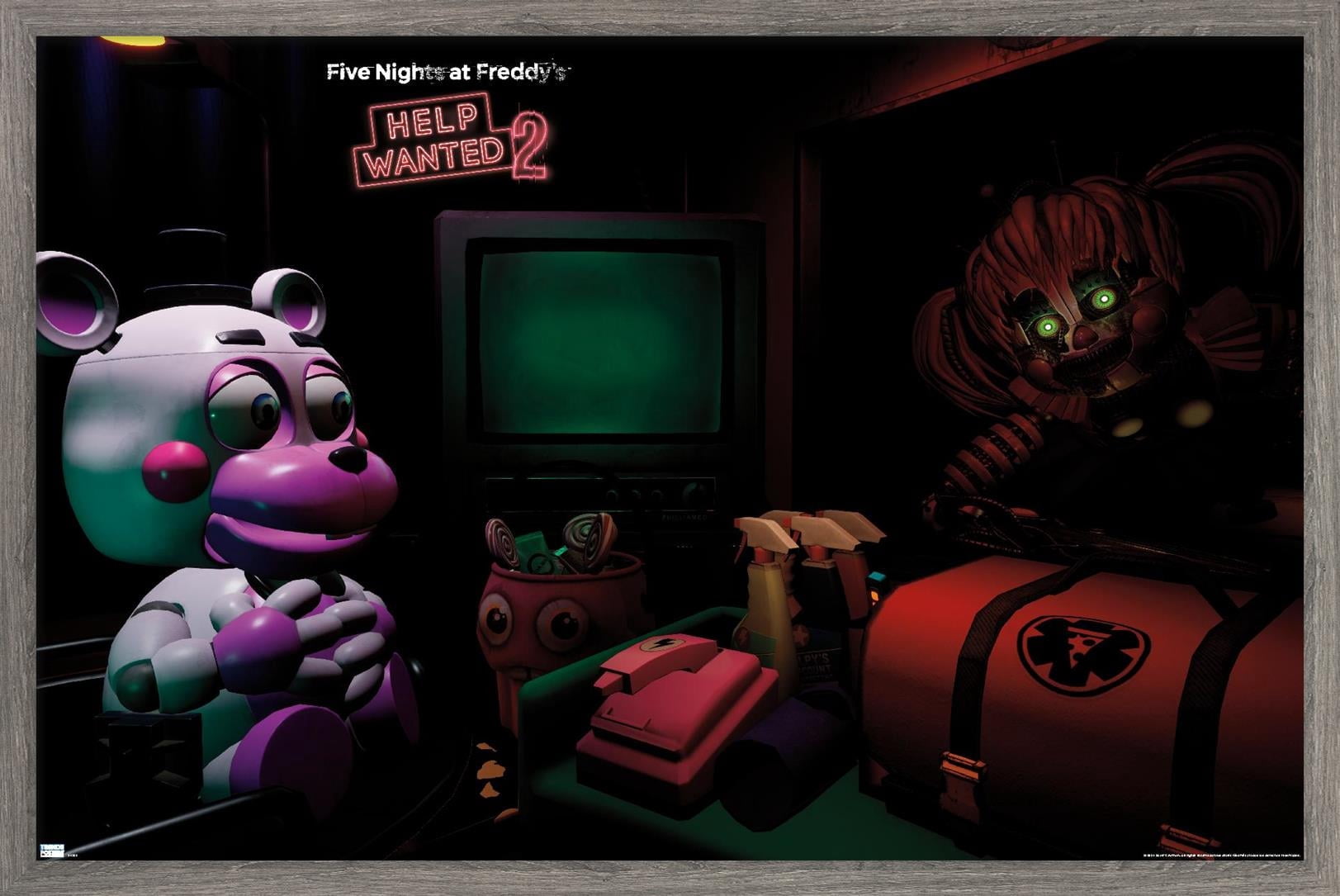 Five Nights at Freddy's: Help Wanted 2 - First Aid Wall Poster, 22.375" x 34" Framed