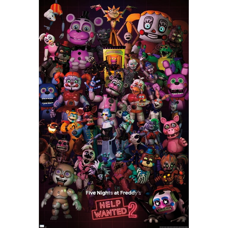 Five Nights at Freddy's: Help Wanted 2 - Group Wall Poster, 14.725