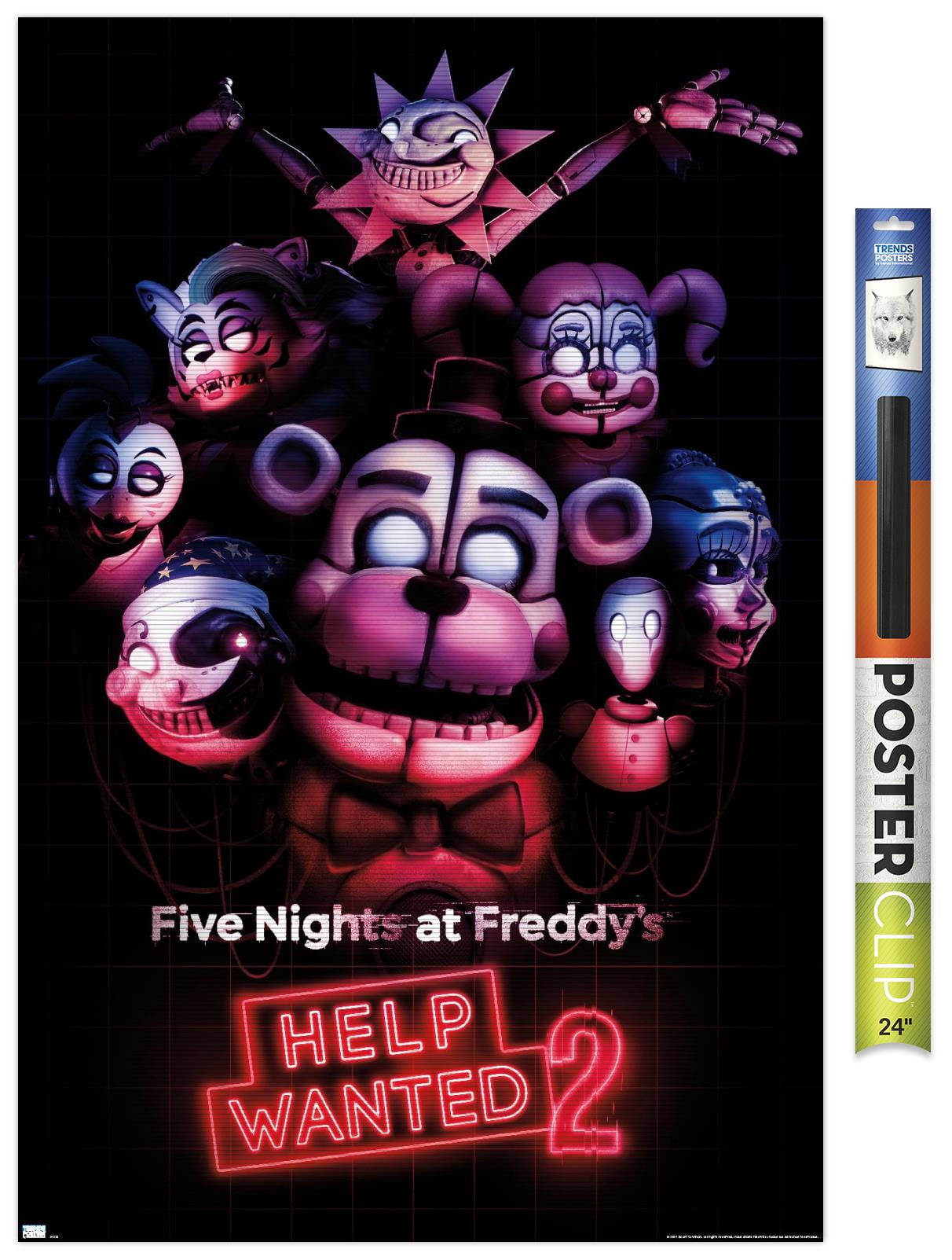 Five Nights at Freddy's: Help Wanted 2 - Key Art Wall Poster, 22.375" x ...
