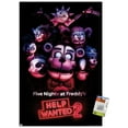 thumbnail image 1 of Five Nights at Freddy's: Help Wanted 2 - Key Art Wall Poster with Pushpins, 22.375" x 34", 1 of 5