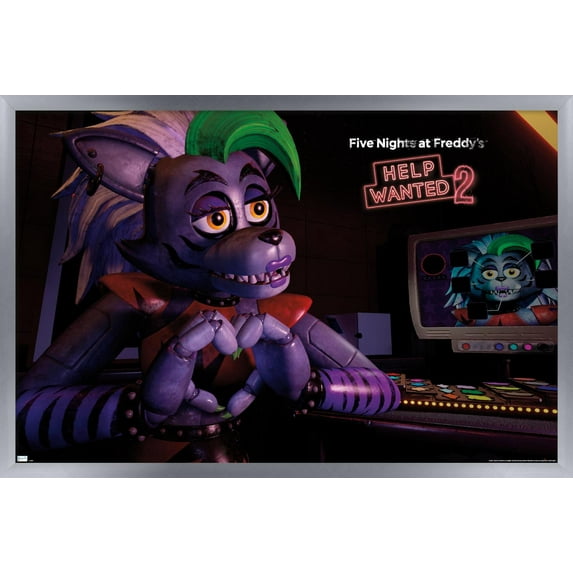 Five Nights at Freddy's: Help Wanted 2 - Roxanne Wolf Wall Poster, 22.375" x 34" Framed