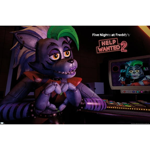 Five Nights at Freddy's: Help Wanted 2 - Roxanne Wolf Wall Poster, 22.375" x 34"