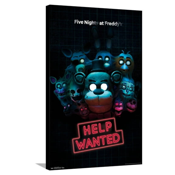 Five Nights at Freddy's - Help Wanted Canvas Wall Poster, 22.375" x 34"