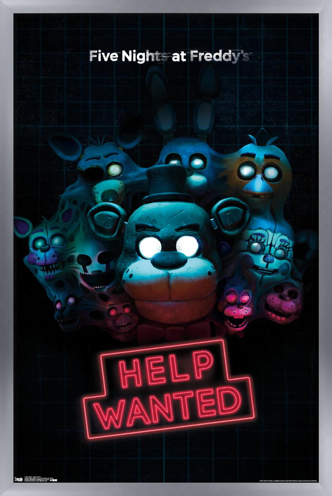 FNAF Five Nights at Freddy's Canvas Poster Art Decor