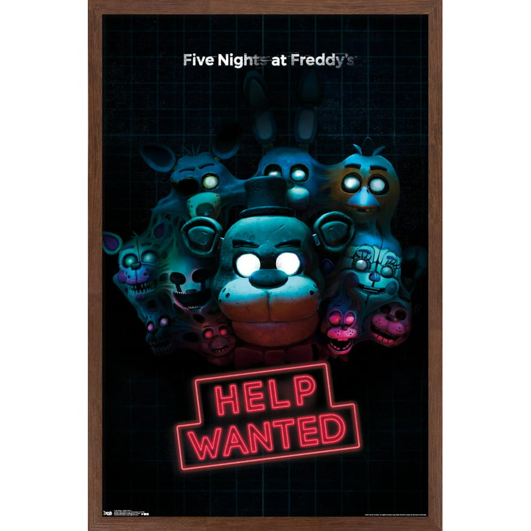 Five Nights At Freddy's 2023 PREMIUM Movie POSTER MADE IN USA