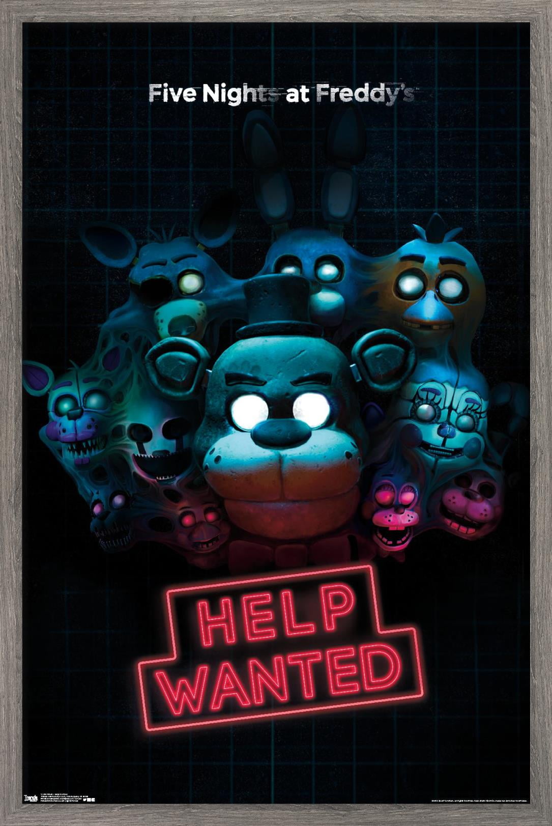 Five Nights at Freddy's Illustration, five nights at freddy's poster, png