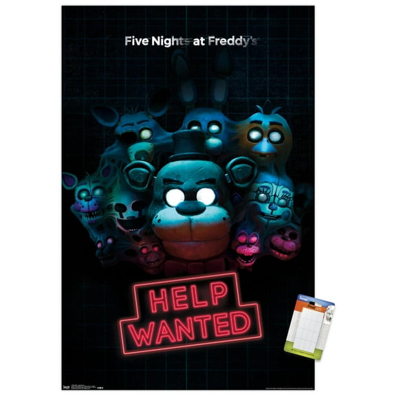 Five Nights at Freddy's - Help Wanted Wall Poster, 22.375" x 34"