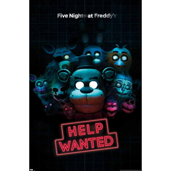 Five Nights at Freddy's - Help Wanted Wall Poster, 22.375" x 34"