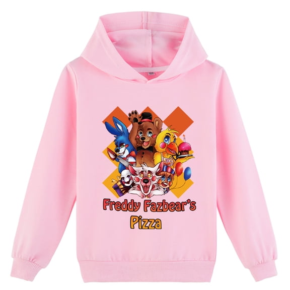 Five Nights at Freddy's Hoodies Lightweight Graphic Sweatshirts Pullover Long Sleeve for Teen