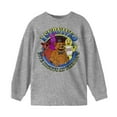 thumbnail image 1 of Five Nights at Freddy's I Survived Boy's Heather Grey Long Sleeve Shirt-M, 1 of 1