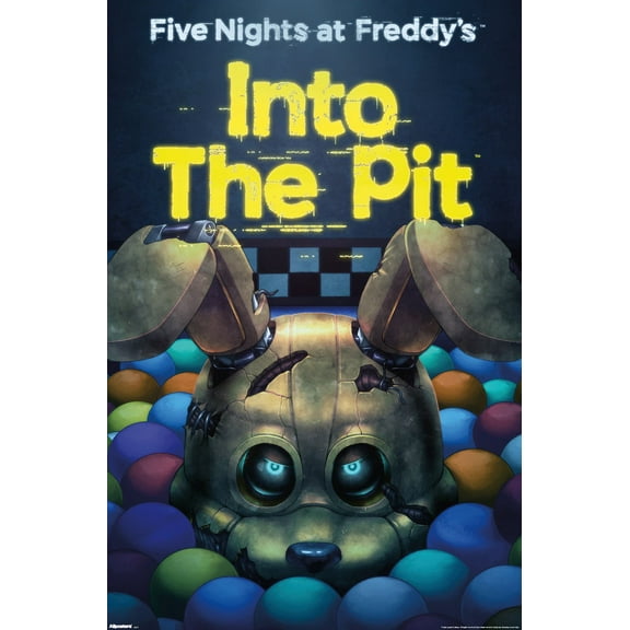 Five Nights at Freddy's: Into The Pit - Key Art Wall Poster, 22.375" x 34"
