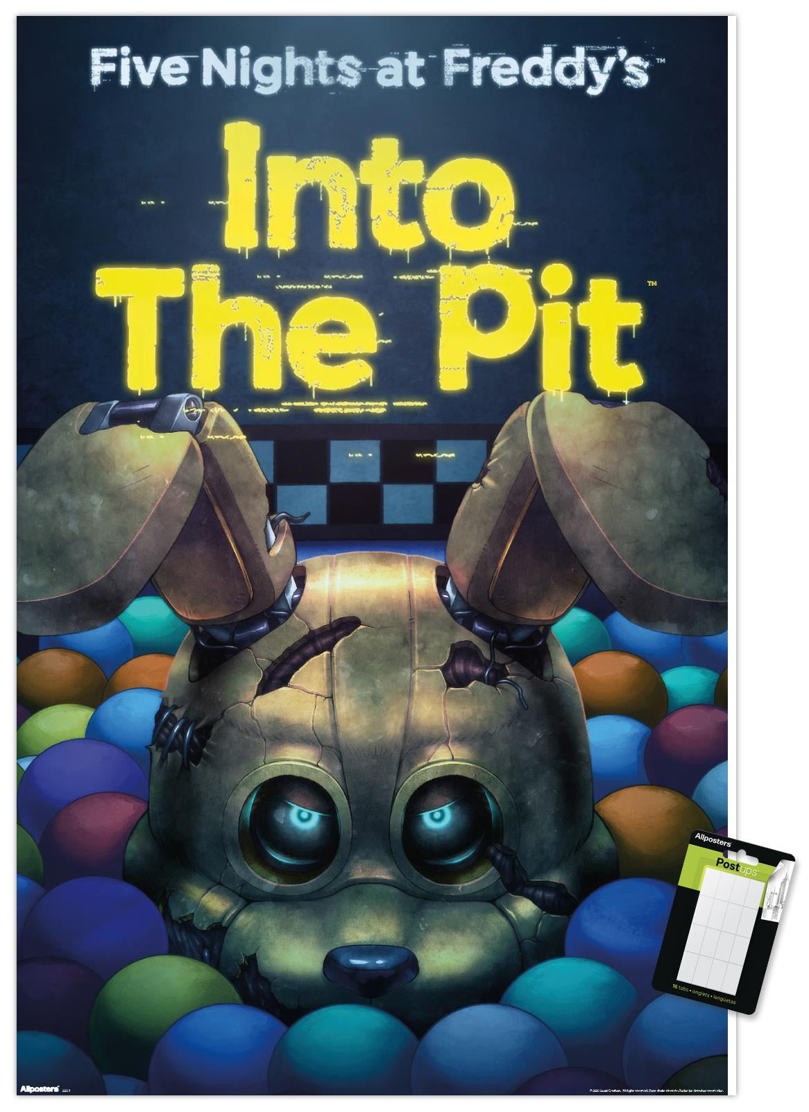 Five Nights at Freddy's: Into The Pit - Key Art Wall Poster, 22.375" x 34"