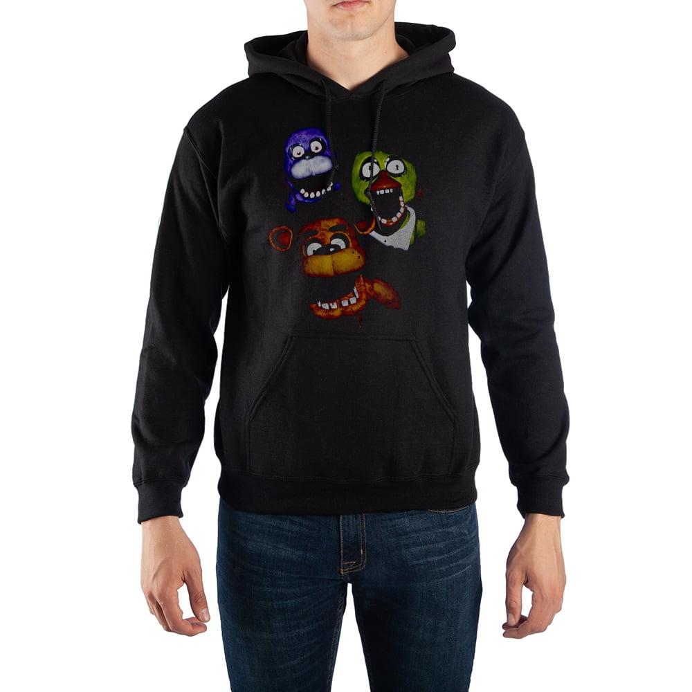 Five Nights at Freddy's Jumpscare Pullover Hooded Sweatshirt-3X-Large