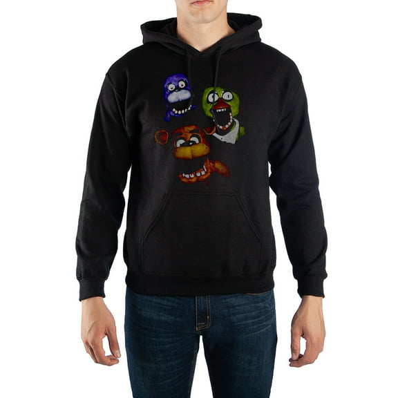 Five Nights at Freddy's Jumpscare Pullover Hooded Sweatshirt-Medium