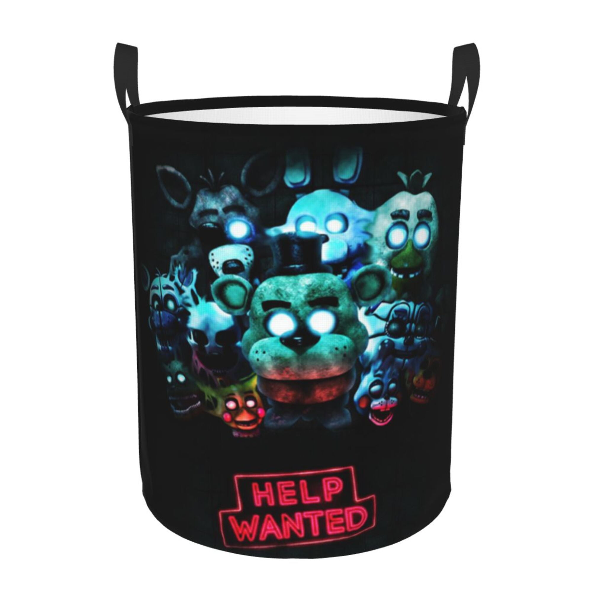 Five Nights at Freddy's Laundry Basket With Handle Waterproof Laundry