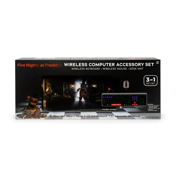 Five Nights at Freddy's Megaset Wireless Computer Accessory Set