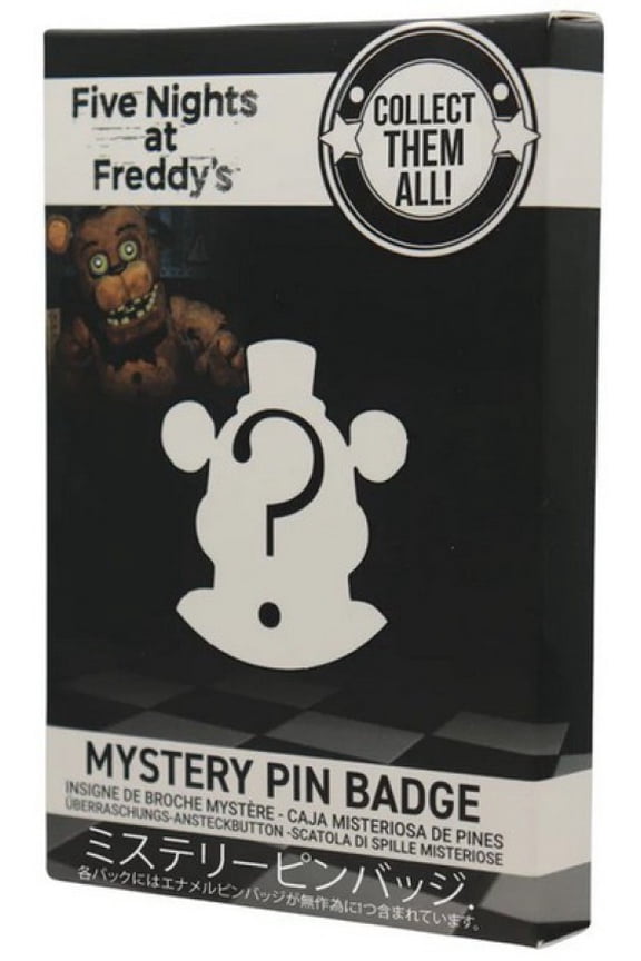 Five Nights at Freddy's Metal Pin Mystery Pack (1 RANDOM Pin)