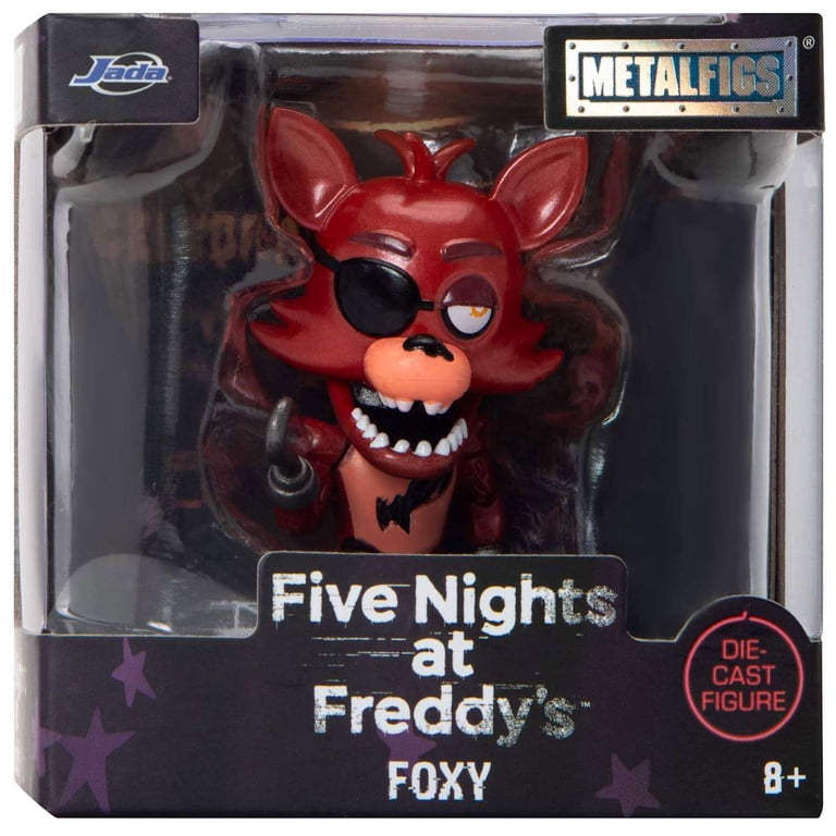 Five Nights at Freddy's Metalfigs Foxy Diecast Figure - Walmart.com