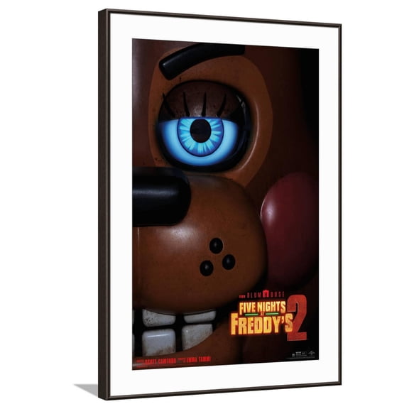 Five Nights at Freddy's Movie 2 (2025) - Freddy One Sheet 2 Canvas Wall Poster, 22.375" x 34"