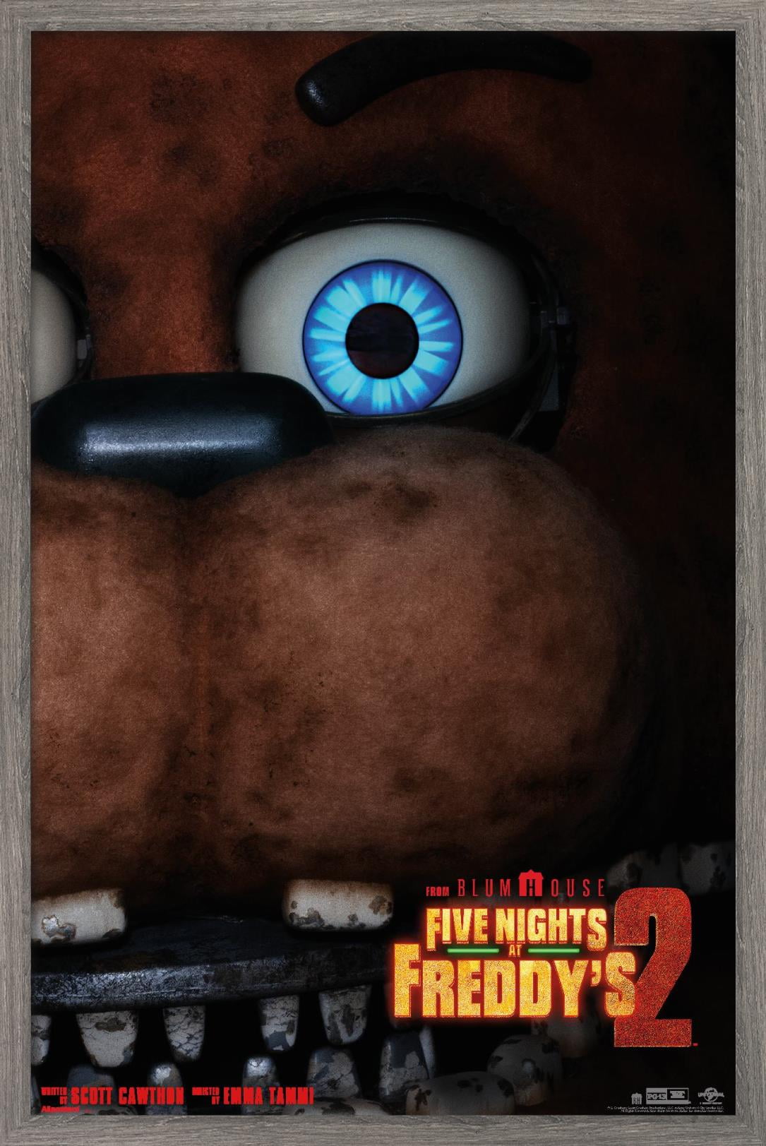 Five Nights at Freddy's Movie 2 (2025) - Freddy One Sheet 3 Wall Poster ...