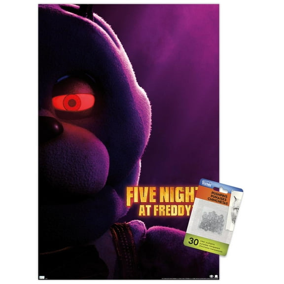 Five Nights at Freddy's Movie - Bonnie One Sheet Wall Poster with Push Pins, 14.725" x 22.375"