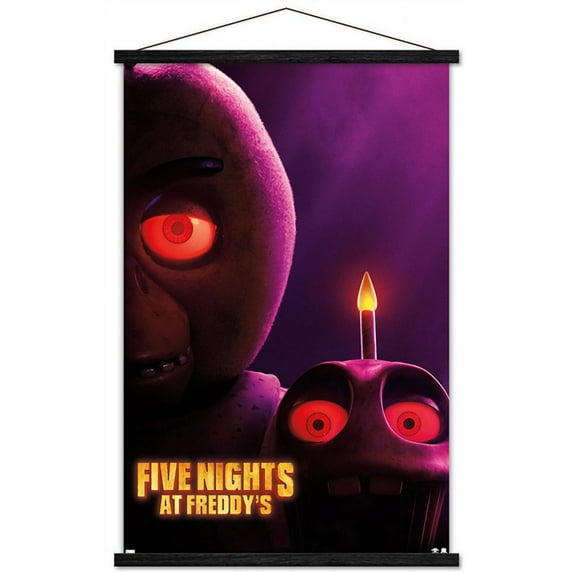 Five Nights at Freddy's Movie - Chica One Sheet Wall Poster with Magnetic Frame, 22.375" x 34"