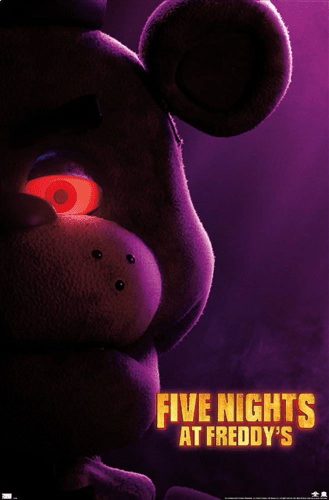 Five Nights at Freddy's Movie - Freddy One Sheet Wall Poster, 22.375" x 34"