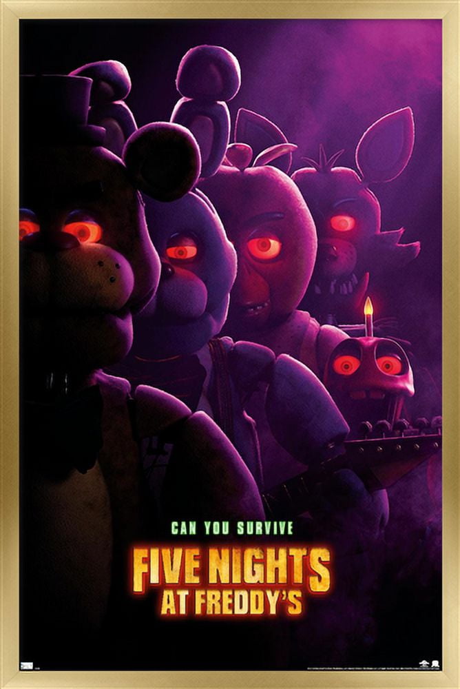 FNAF Five Nights at Freddy's Canvas Poster Art Decor